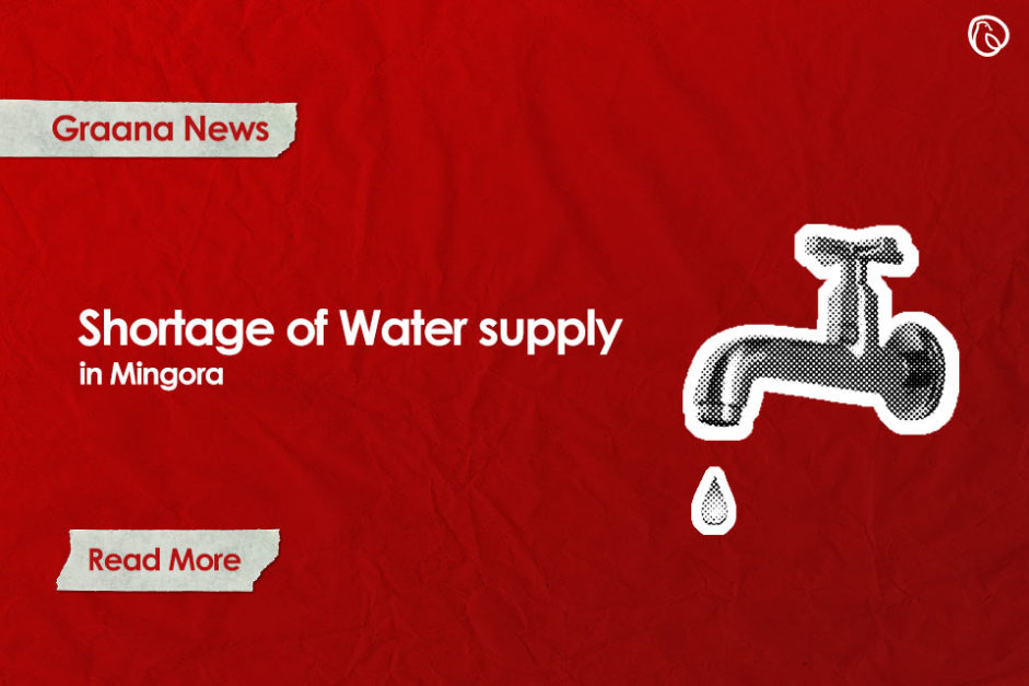 Shortage of water supply in Mingora