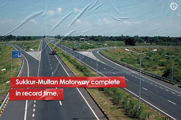 Sukkur-Multan Motorway complete in record time