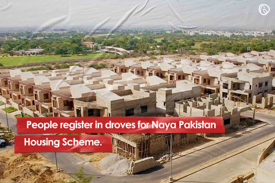 People register in droves for Naya Pakistan Housing Scheme