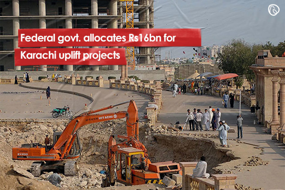 Funds allocated for uplift projects in karachi