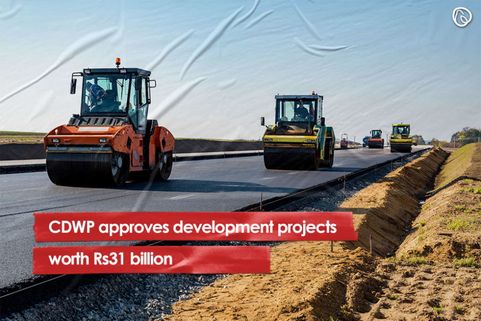 CDWP has approved eight projects worth Rs31.6 billion and has recommended five projects worth Rs195.1 billion to ECNEC for approval.