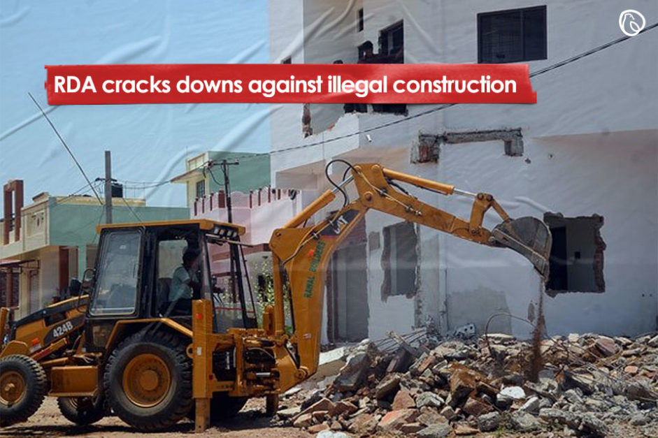RDA cracks downs against illegal construction
