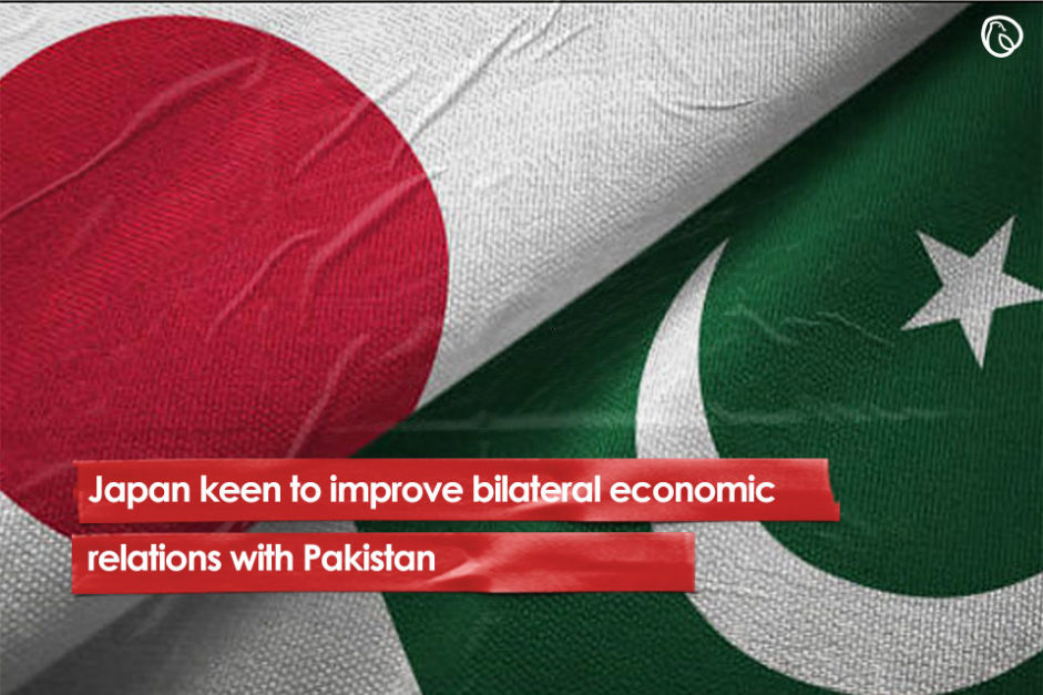 Japan keen to improve bilateral economic relations with Pakistan
