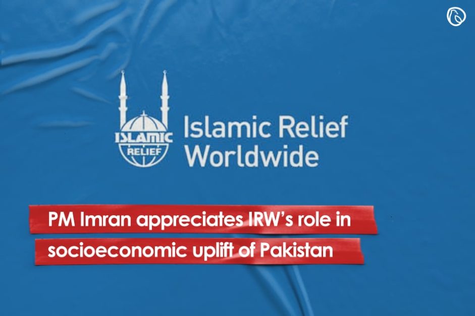 PM Imran appreciates IRW’s role in socioeconomic uplift of Pakistan