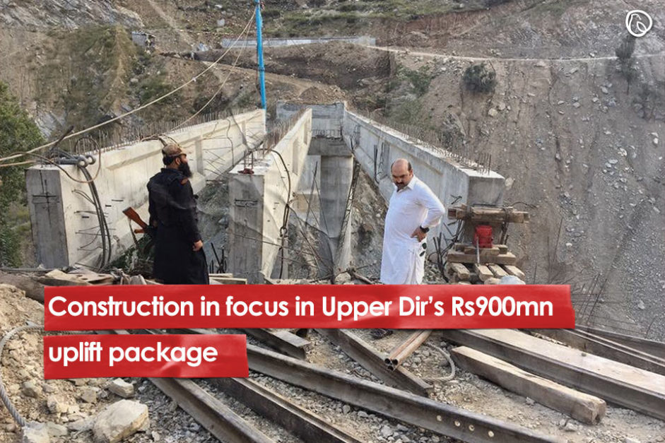 Construction in focus in Upper Dir’s Rs900mn uplift package