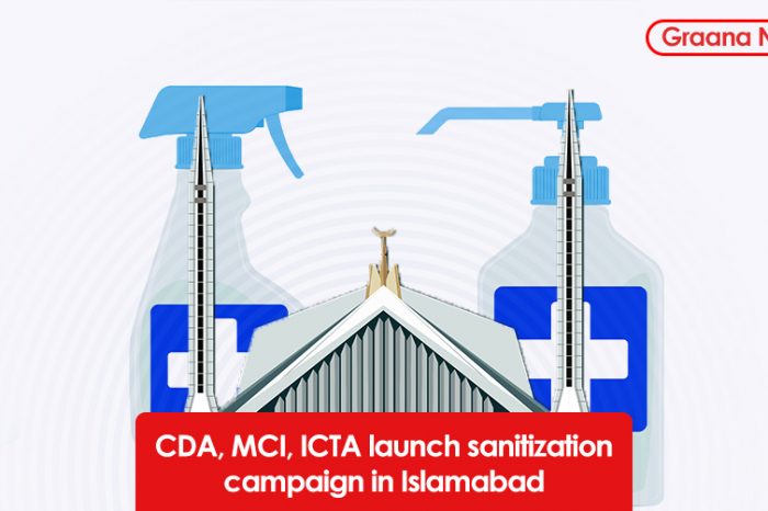 CDA, MCI, ICTA launch sanitization campaign in Islamabad