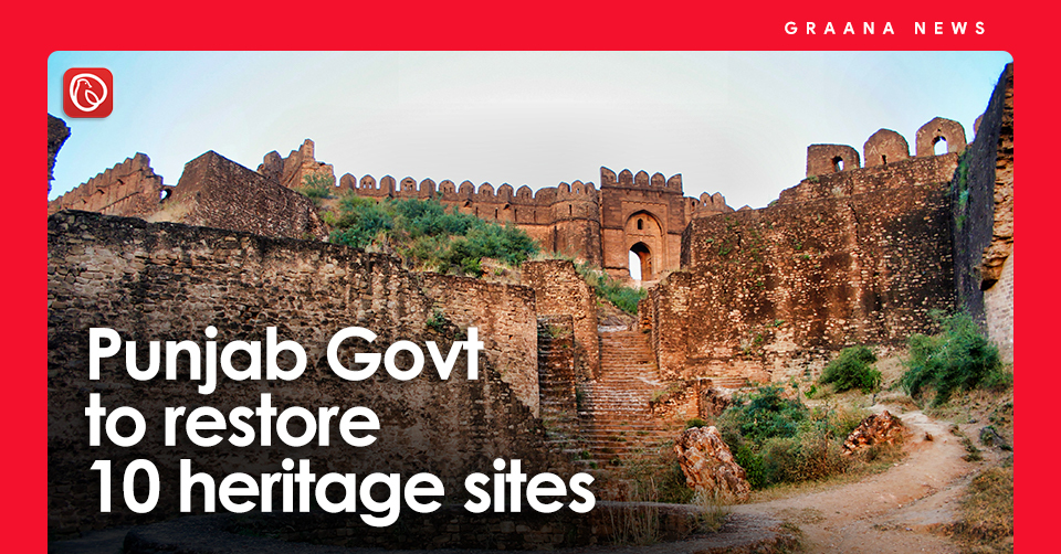 Punjab Govt to restore 10 heritage sites