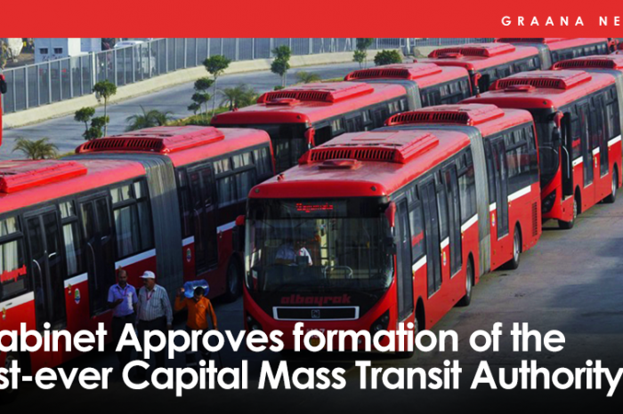 Cabinet Approves formation of the first-ever Capital Mass Transit Authority