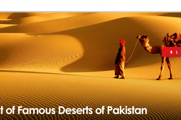 List of Famous Deserts of Pakistan