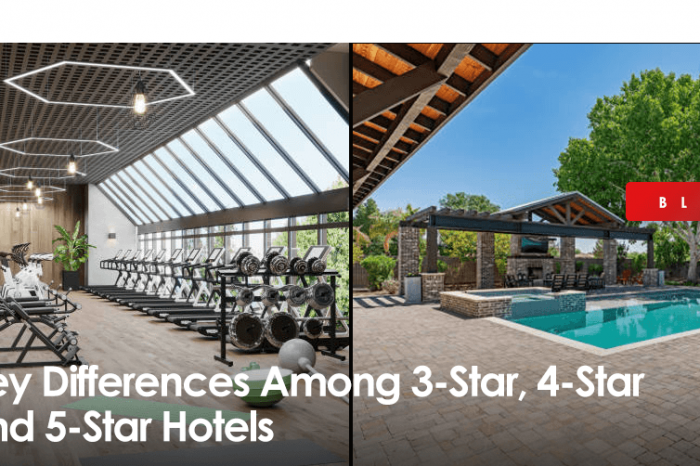 Key Differences Among 3-Star, 4-Star and 5-Star Hotels