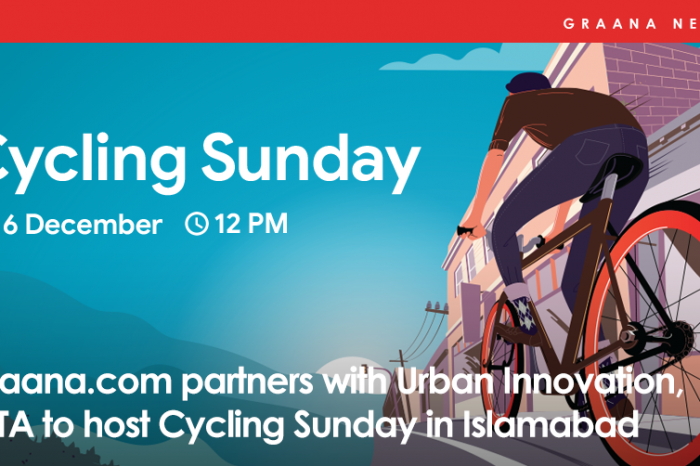 Graana.com partners with Urban Innovation, ICTA to host Cycling Sunday in Islamabad