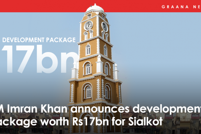 PM Imran Khan announces development package worth Rs17bn for Sialkot