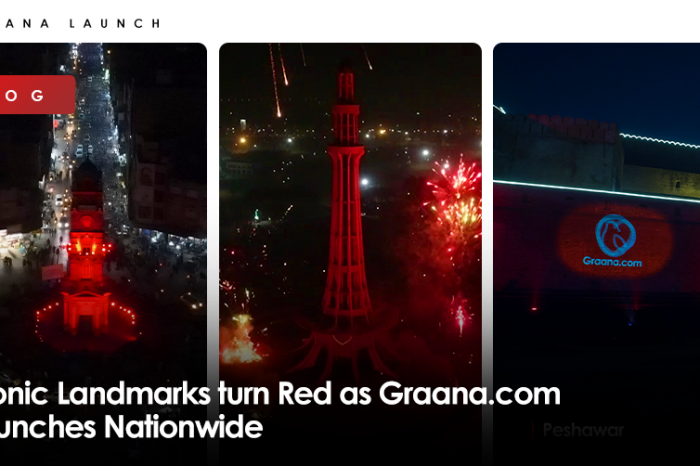 Iconic Landmarks turn Red as Graana.com Launches Nationwide