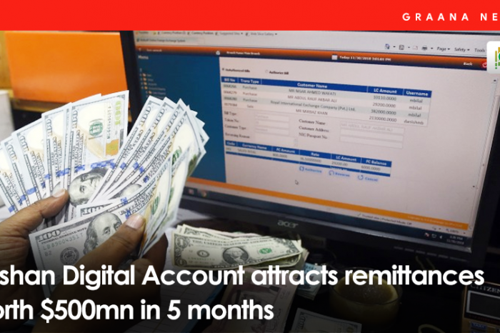Roshan Digital Account attracts remittances worth $500mn in 5 months