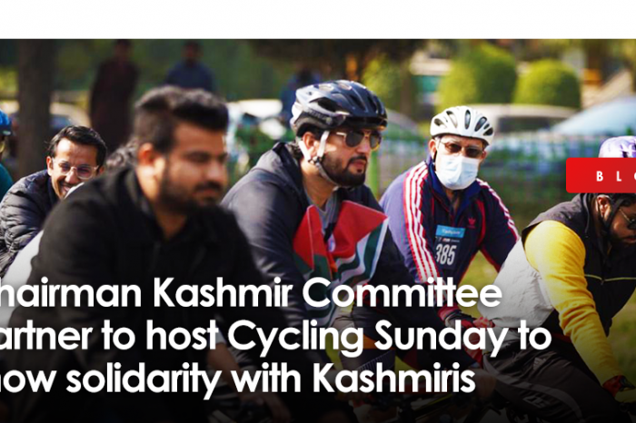Graana.com, Chairman Kashmir Committee partner to host ‘Cycling Sunday’ to show solidarity with Kashmiris