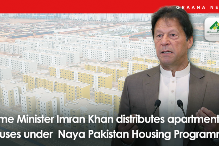 Prime Minister Imran Khan distributes apartments, houses under Naya Pakistan Housing Programme
