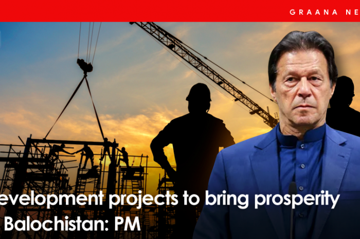 Development projects to bring prosperity in Balochistan: PM