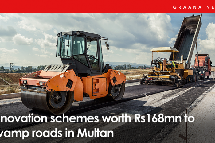 Renovation schemes worth Rs168mn to revamp roads in Multan