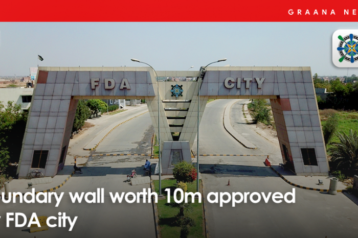 Boundary wall worth 10m approved for FDA City
