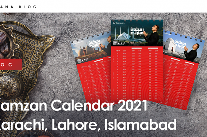 Ramzan Calendar 2021 - Karachi, Lahore, Islamabad