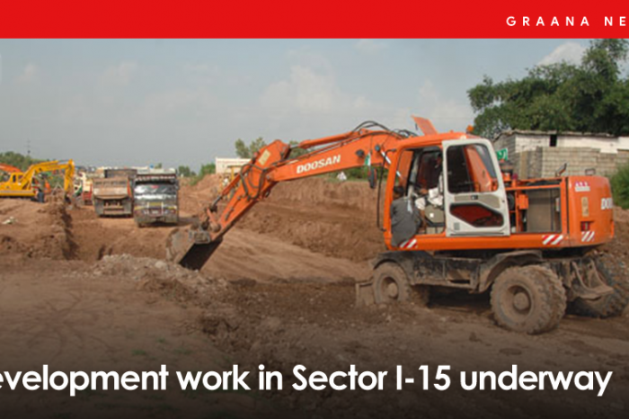 Development work in Sector I-15 underway