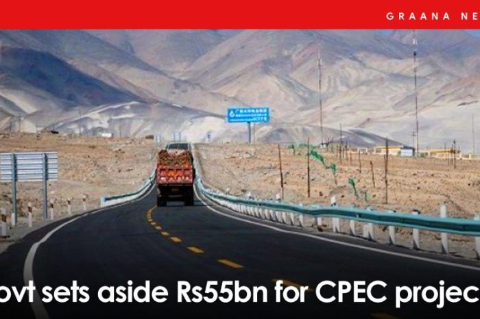 Govt sets aside Rs55bn for CPEC projects