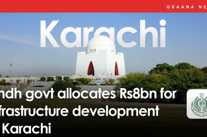 Sindh govt allocates Rs8bn for infrastructure development in Karachi