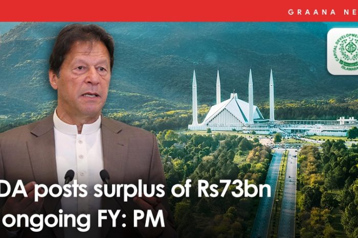 CDA posts surplus of Rs73bn in ongoing financial year: PM