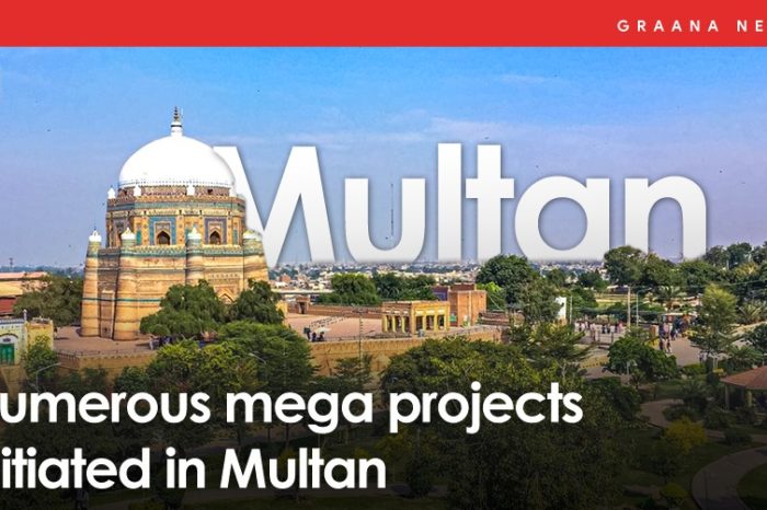 Numerous mega projects initiated in Multan