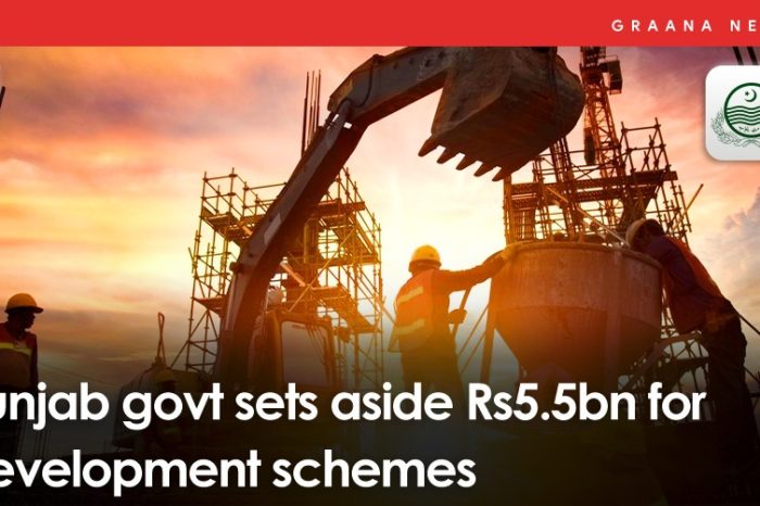 Punjab govt sets aside Rs5.5bn for development schemes