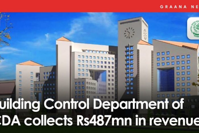 Building Control Department of CDA collects Rs487mn in revenues
