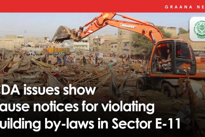 CDA issues show-cause notices for violating building by-laws in Sector E-11