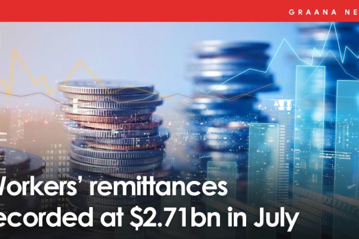Worker’s remittances recorded at $2.71bn in July
