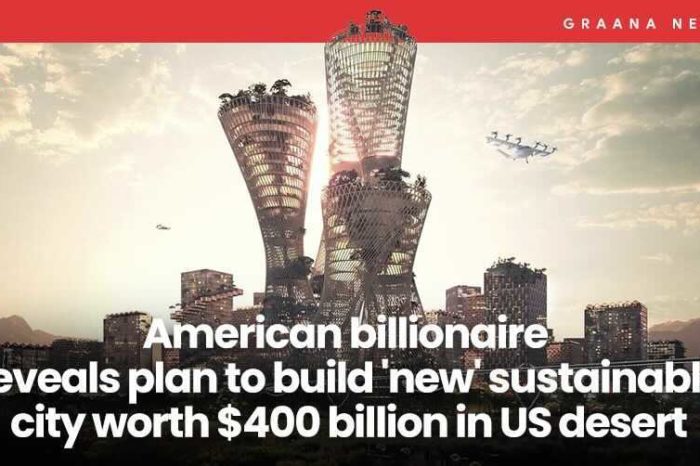American billionaire Marc Lore reveals plans to build 'new' sustainable city worth $400 billion in US desert