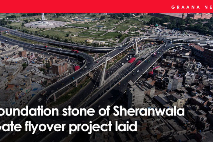 Foundation stone of Sheranwala Gate flyover project laid
