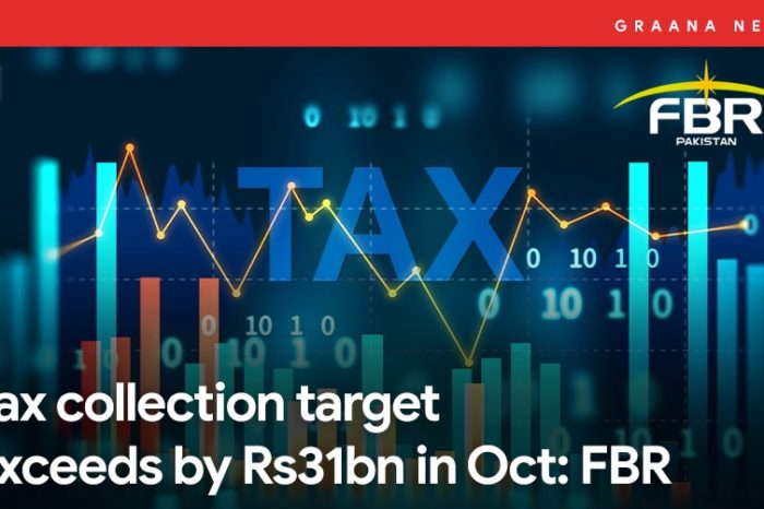 Tax collection target exceeds by Rs31bn in Oct: FBR
