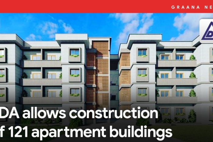 LDA allows construction of 121 apartment buildings