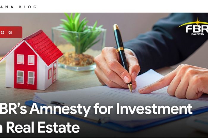 FBR’s Amnesty for Investment in Real Estate