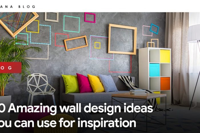 30 Amazing wall design ideas you can use for inspiration