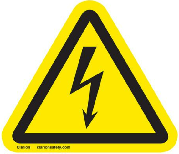 this is a sign of electrocution hazard | living near high voltage power lines