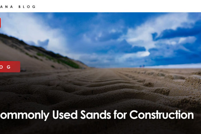Commonly Used Sands For Construction