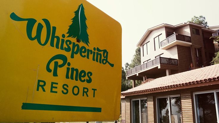 Whispering pines resort Islamabad offers a serene view of the city.