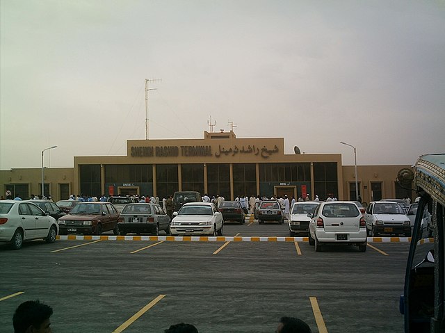 Terminal building of the Bahwalpur Airport