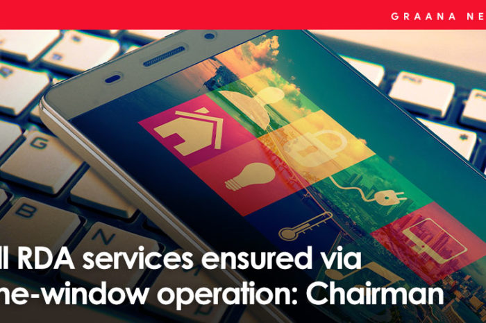 All RDA services ensured via one-window operation: Chairman