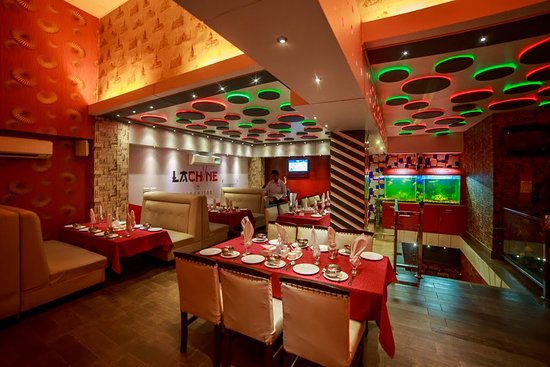 Dining area for La Chine, chinese restuarant in Karachi
