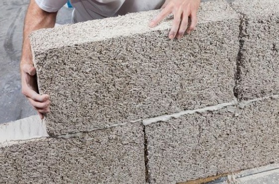 this is an image of concrete blocks which are one of the building materials