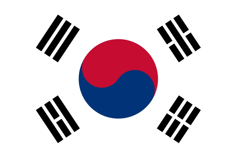 جنوبی کوریا کا جھنڈا