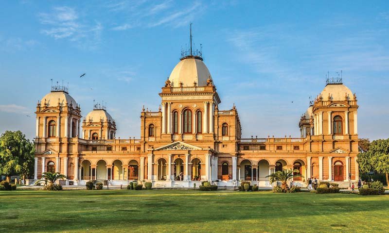 The Noor Mahal is an extensive palace in Pakistan.
