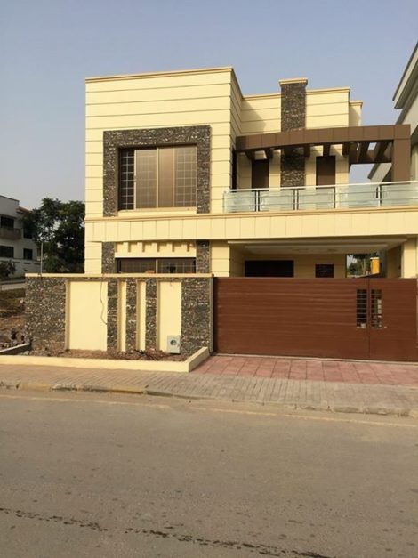 Double storey house in Bahria town
