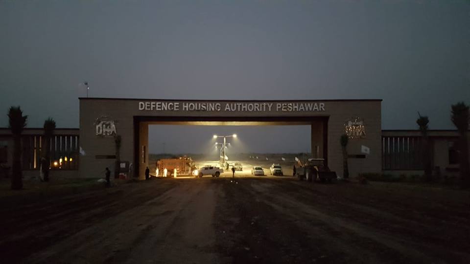 DHA Peshawar Entrance